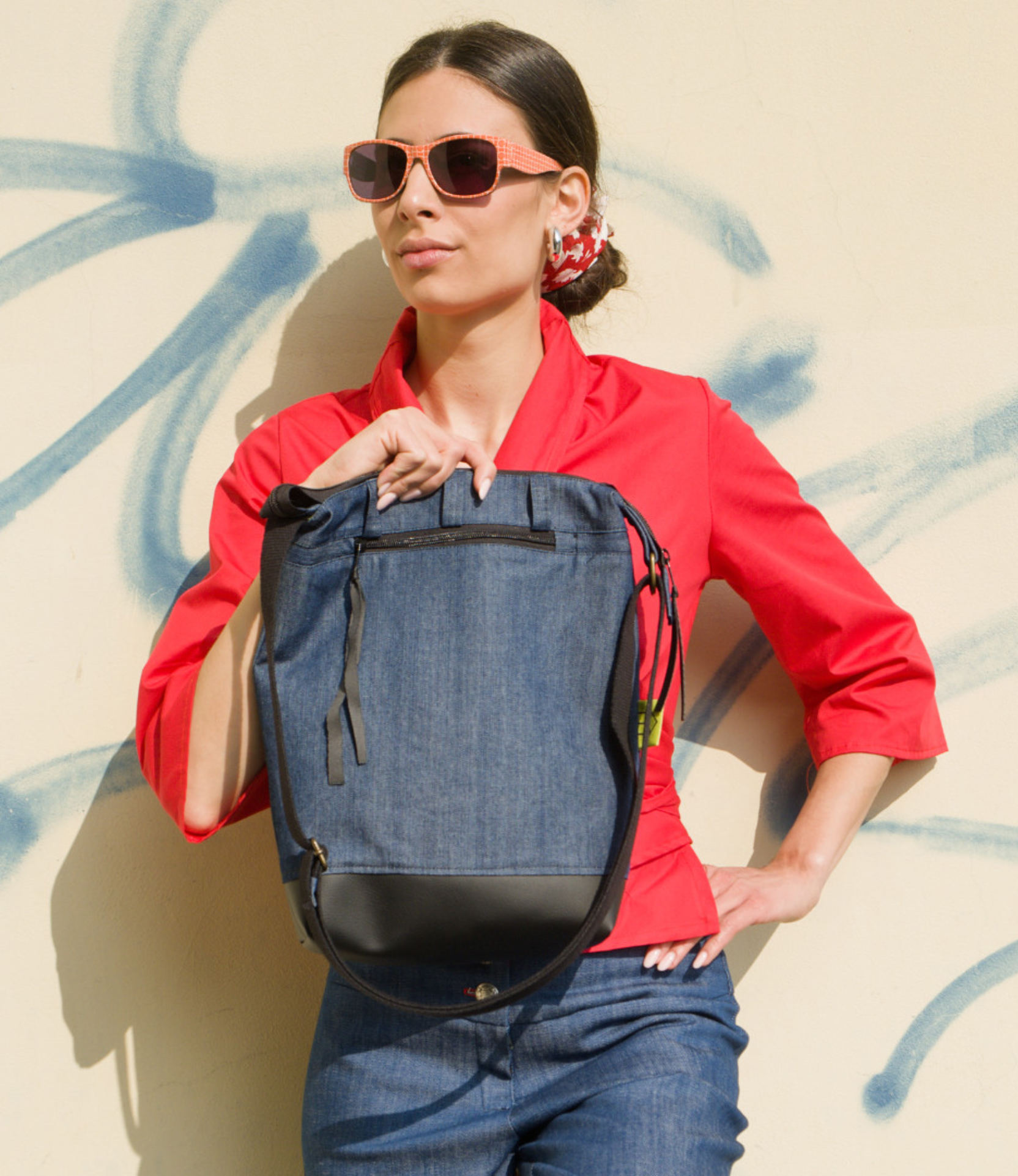 Denim Tote Bag