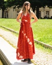 India Tie-Dye Long Dress