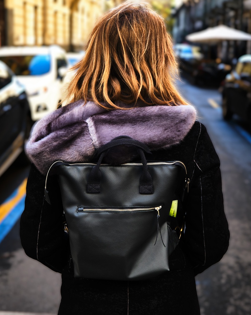 Vegan Leather Libero Backpack