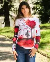 Red Heart Blouse